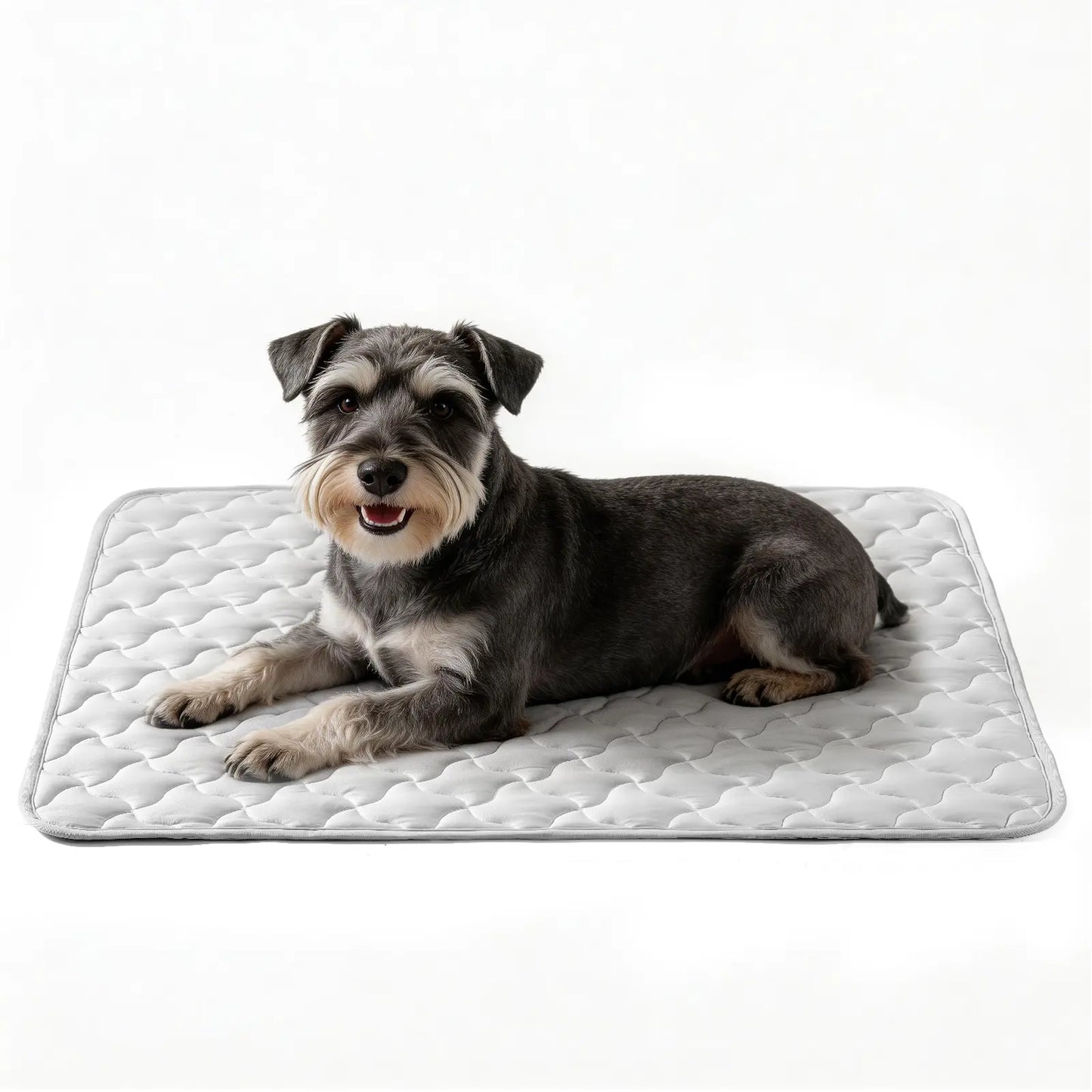 MIXJOY All-Size Dog Cooling Mat with Q-Max > 0.5 for Instant Temperature Reduction - Durable, Machine Washable, Anti-Slip Design for Indoor and Outdoor Use