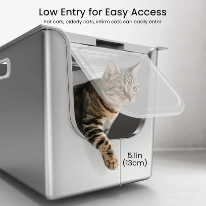 Ptlom 14.5-Inch High-Sided Flip Design Product for Enhanced Versatility