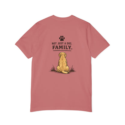 "Golden Retriever Senior Dog T-Shirt — Not Just a Dog. Family"