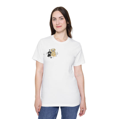Different Ages, Same Home - Dog Mom T-Shirt (Partners in Crime)