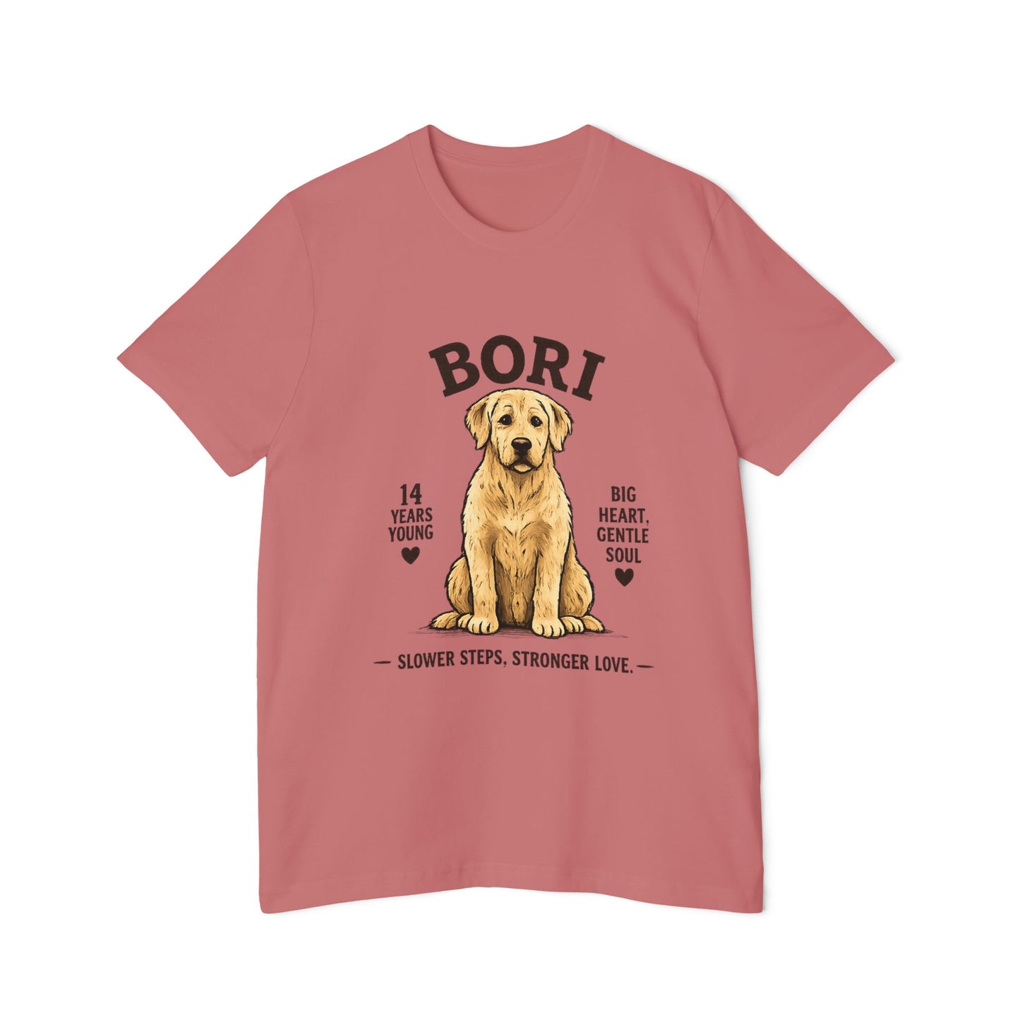 "Golden Retriever Senior Dog T-Shirt — Not Just a Dog. Family"