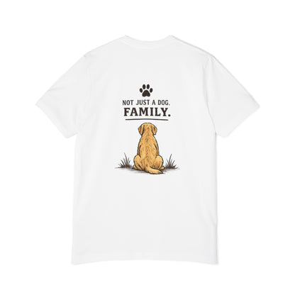 "Golden Retriever Senior Dog T-Shirt — Not Just a Dog. Family"