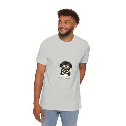 Dog Paw Graphic T-Shirt — "I Saw That" Cute Kuro Design