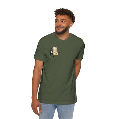 Different Ages, Same Home - Dog Mom T-Shirt (Partners in Crime)