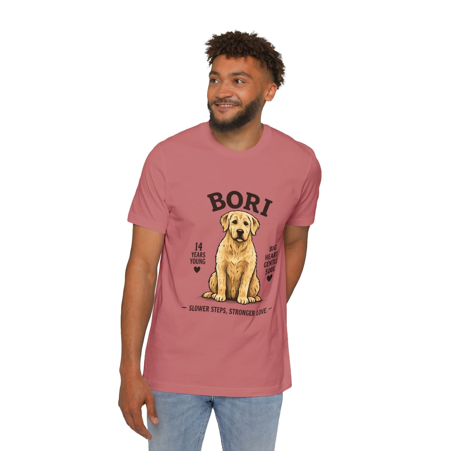 "Golden Retriever Senior Dog T-Shirt — Not Just a Dog. Family"