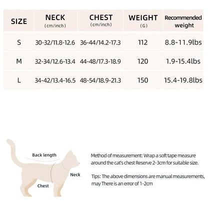 Yuy Pet Adjustable Safety Harness with Leash for Dogs and Cats, Soft Plush Chest Strap for Outdoor Walking, Reflective Strip Design, Set of 2