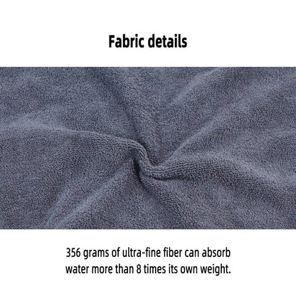 Quick-Drying Pet Bath Robe with Hook & Loop Fastener - Soft and Comfortable Grooming Towel for Dogs and Cats, Ideal Valentine’s Day Gift