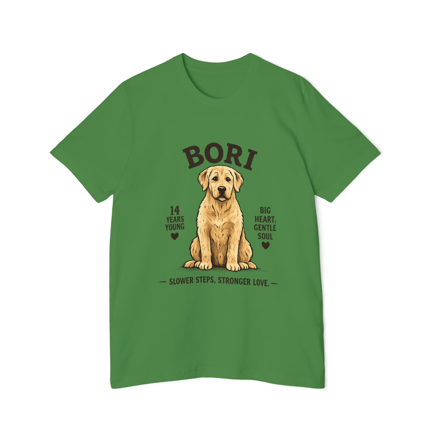 "Golden Retriever Senior Dog T-Shirt — Not Just a Dog. Family"