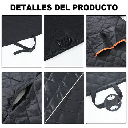 Heavy-Duty Waterproof Dog Car Seat Cover - Scratch-Proof Nonslip Hammock Protector for Cars, Trucks, and SUVs