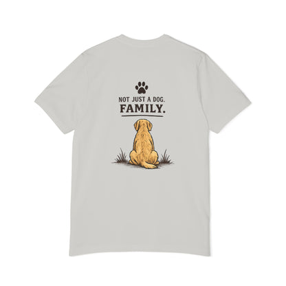 "Golden Retriever Senior Dog T-Shirt — Not Just a Dog. Family"