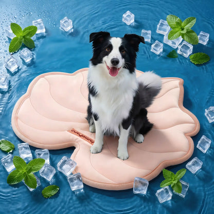 Vagascape Eco-Friendly Cooling Pet Mat for Large Dogs - Gel-Free, Portable, Machine Washable, Ideal for Outdoor Activities and Travel