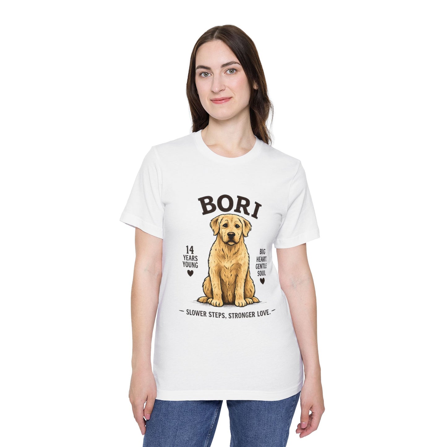 "Golden Retriever Senior Dog T-Shirt — Not Just a Dog. Family"