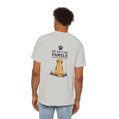 "Golden Retriever Senior Dog T-Shirt — Not Just a Dog. Family"