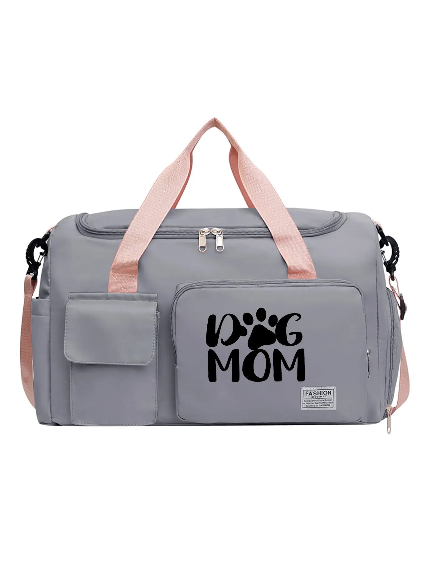 Large Capacity Dog Mom Travel Backpack - Versatile Minimalist Design for All-Season Use with Handheld and Crossbody Carrying Options