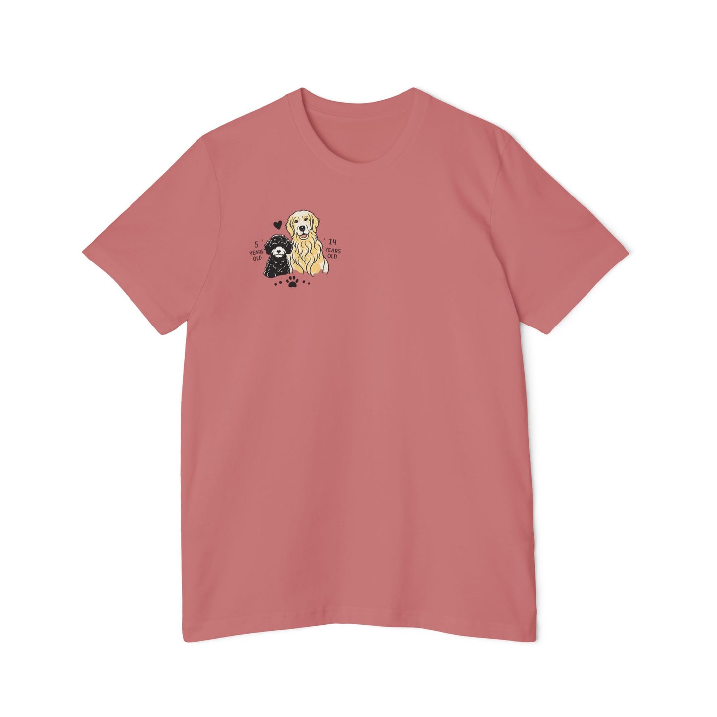 Different Ages, Same Home - Dog Mom T-Shirt (Partners in Crime)