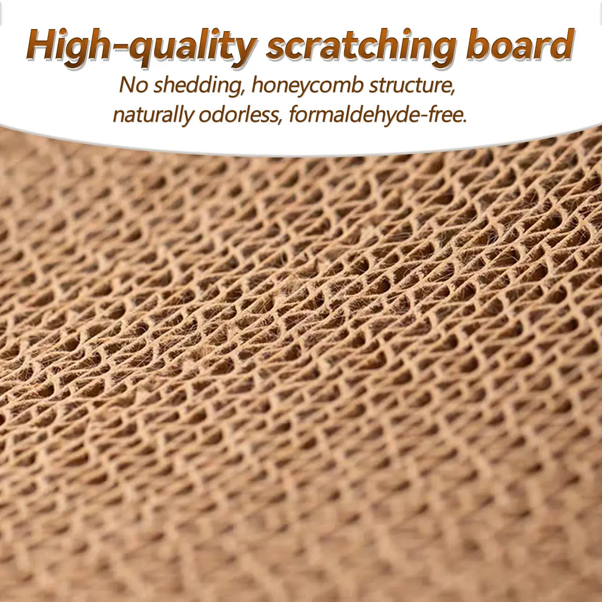 Bohemian-Inspired Rocking Cat Scratcher Bed with Natural Sisal and Sturdy Wood Frame, Anti-Anxiety Lounge for Medium to Large Cats and Kittens, Easy Assembly