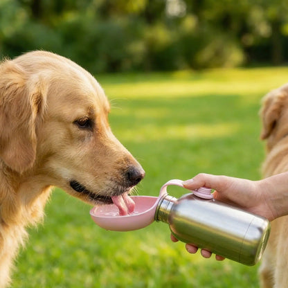 Pawsip® Portable Dog Water Bottle – Leak-Proof Travel Cup for Canines