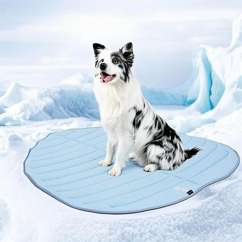 Vagascape Eco-Friendly Cooling Pet Mat for Large Dogs - Gel-Free, Portable, Machine Washable, Ideal for Outdoor Activities and Travel