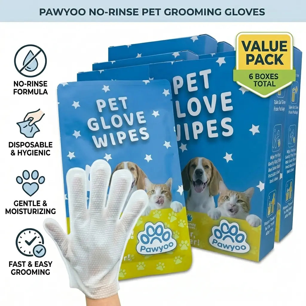 Hypoallergenic Disposable Pet Wipes - No-Rinse, Double-Sided Moisturizing Solution for Deep Cleaning Dogs and Cats, Effective in Removing Dirt, Hair, and Dander, Deodorizing, Non-Greasy, and Hygienic