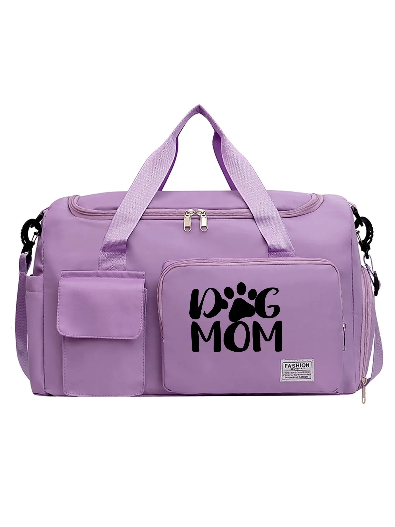 Large Capacity Dog Mom Travel Backpack - Versatile Minimalist Design for All-Season Use with Handheld and Crossbody Carrying Options