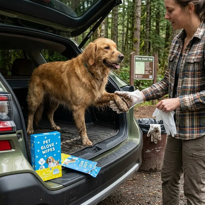 Hypoallergenic Disposable Pet Wipes - No-Rinse, Double-Sided Moisturizing Solution for Deep Cleaning Dogs and Cats, Effective in Removing Dirt, Hair, and Dander, Deodorizing, Non-Greasy, and Hygienic