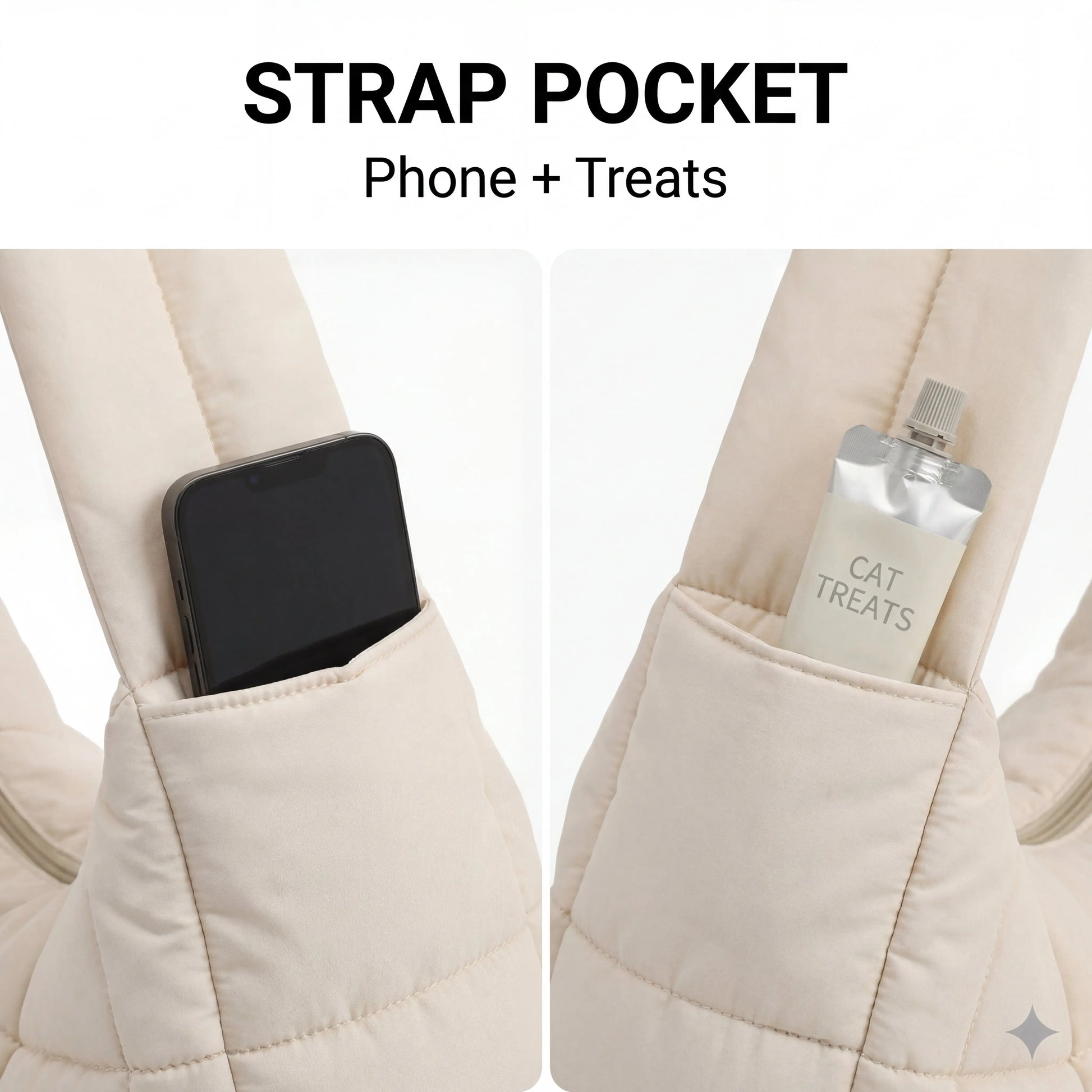 Premium Small Pet Sling Carrier (Up to 6/8 lbs) – Innovative Head-Out Design, Adjustable Drawstring, Ultra-Soft Fabric, Machine Washable, and Safety Leash Clip