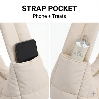 Premium Small Pet Sling Carrier (Up to 6/8 lbs) – Innovative Head-Out Design, Adjustable Drawstring, Ultra-Soft Fabric, Machine Washable, and Safety Leash Clip