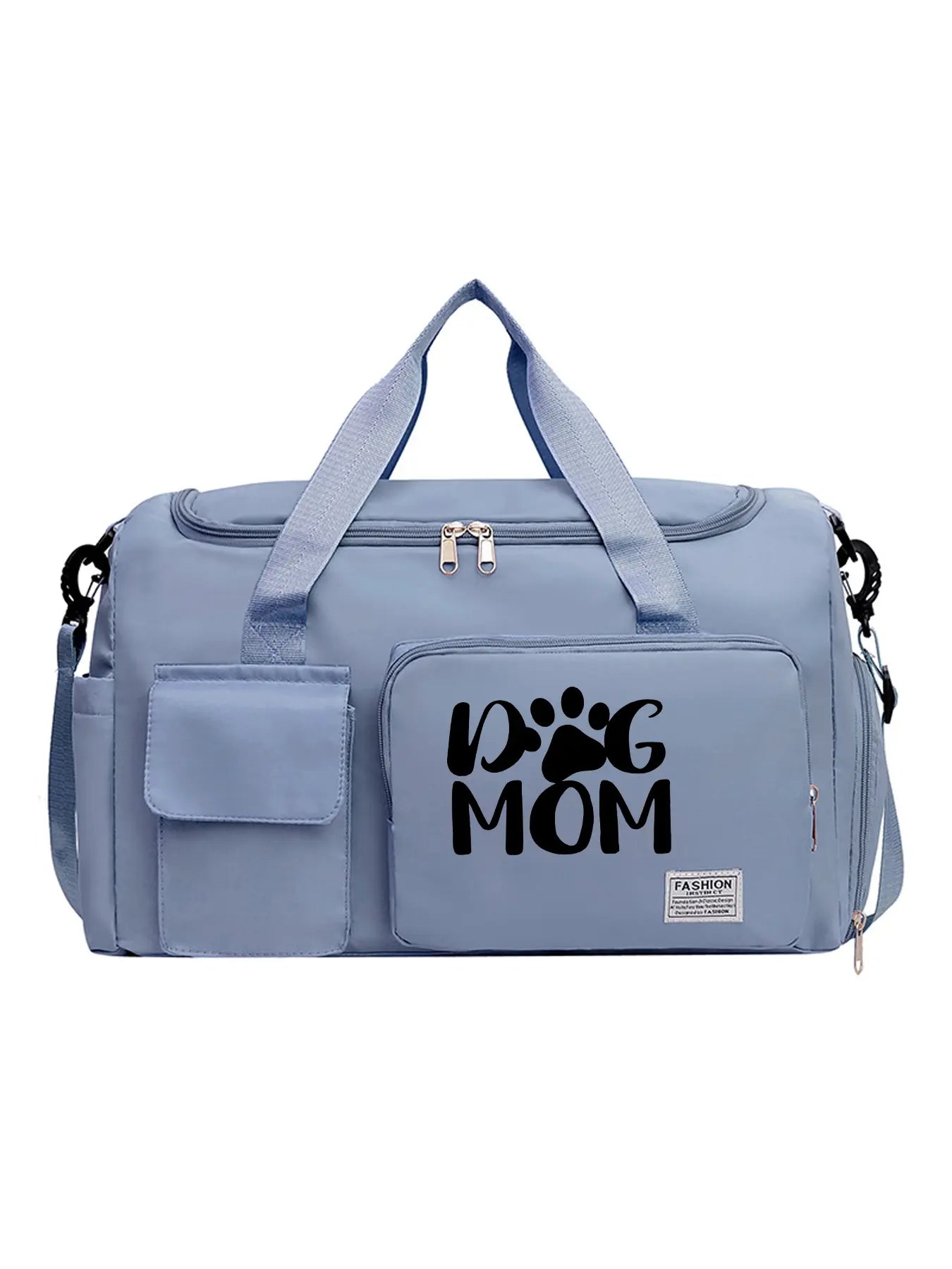 Large Capacity Dog Mom Travel Backpack - Versatile Minimalist Design for All-Season Use with Handheld and Crossbody Carrying Options