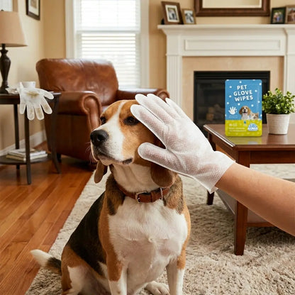 Hypoallergenic Disposable Pet Wipes - No-Rinse, Double-Sided Moisturizing Solution for Deep Cleaning Dogs and Cats, Effective in Removing Dirt, Hair, and Dander, Deodorizing, Non-Greasy, and Hygienic