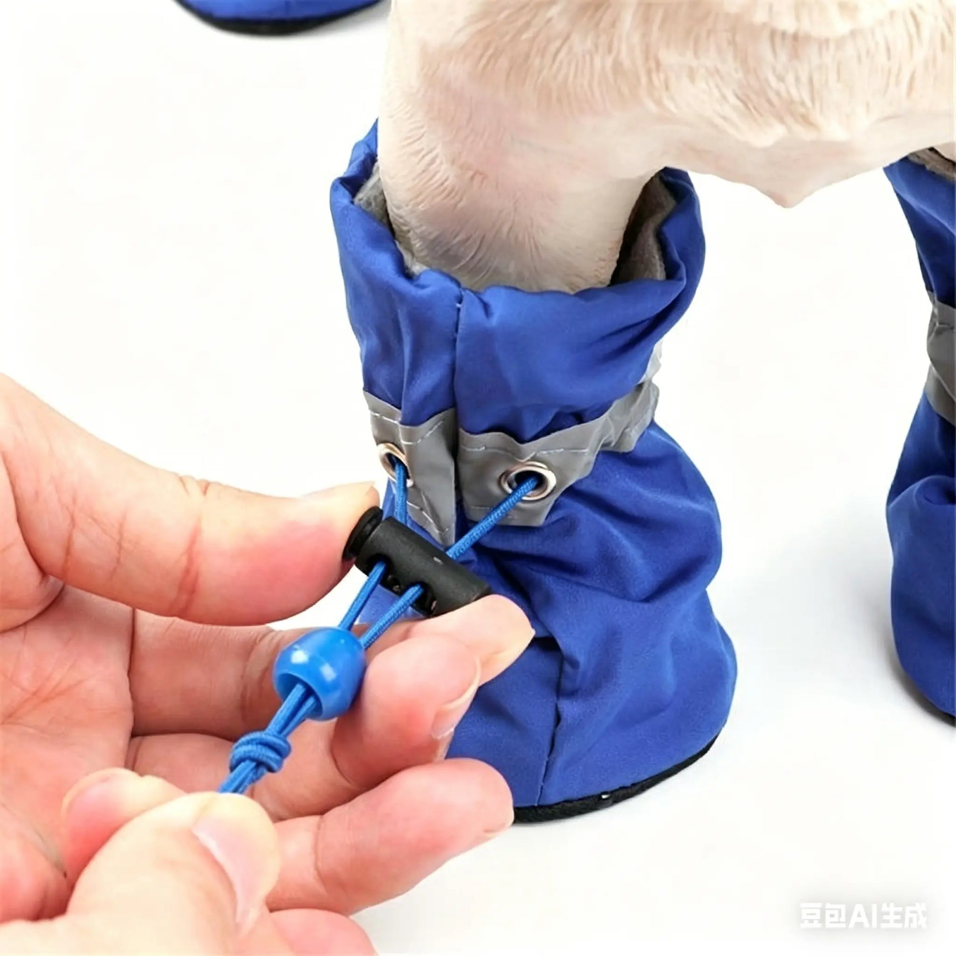 Pet Rain Boots - Waterproof, Non-Slip, Adjustable Footwear for Dogs and Cats, Perfect for Outdoor Use in Wet Conditions